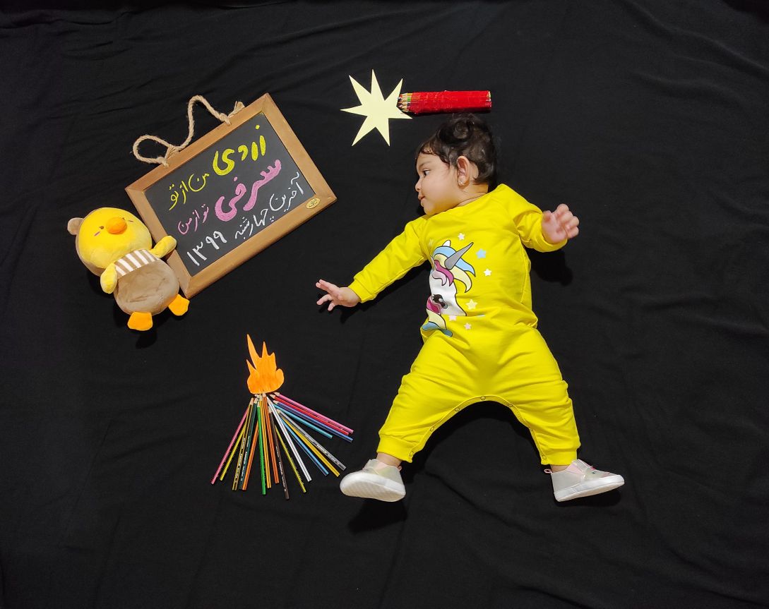 هفت ماهگی نوزاد سیده رستا هاشمی