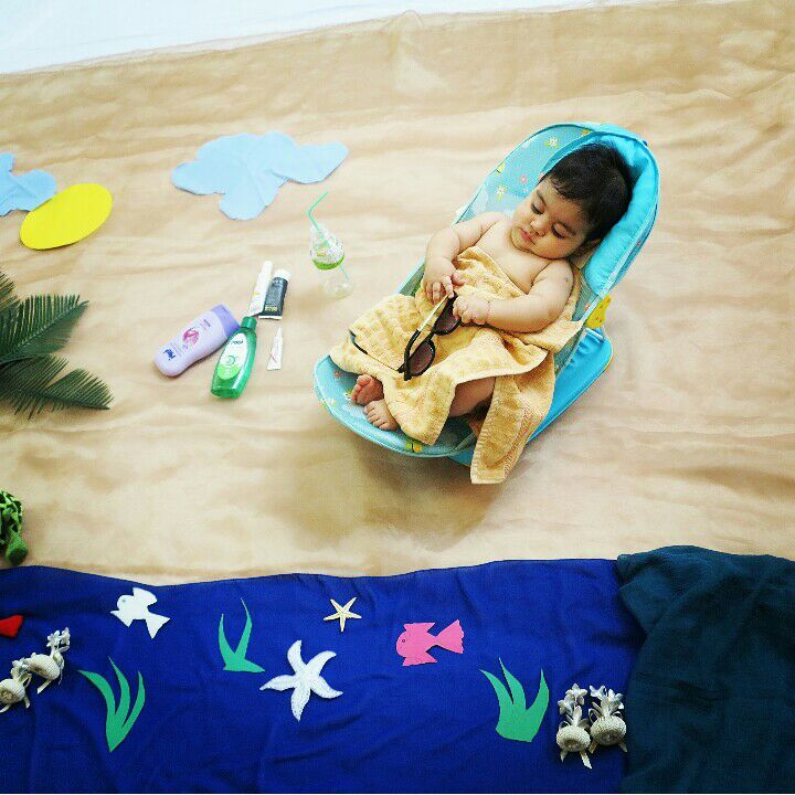 تم عکس تابستانی کودک نهال سیاوشی