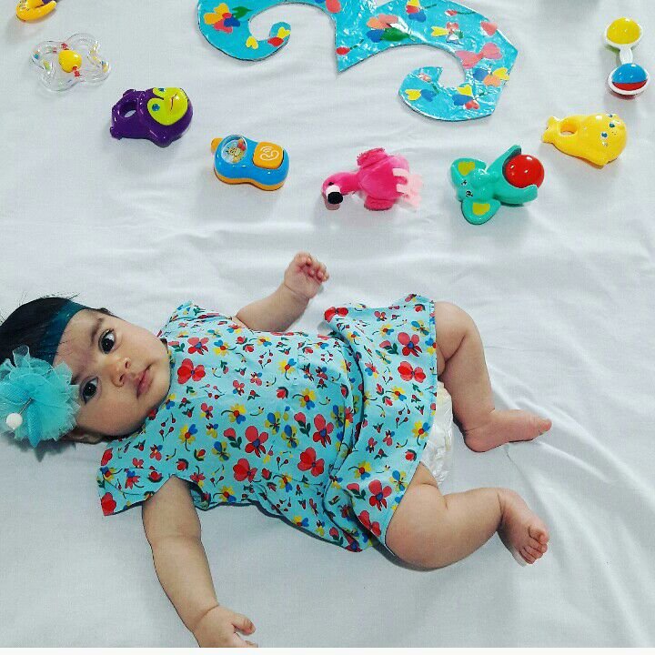 تم عکس تابستانی کودک نهال سیاوشی