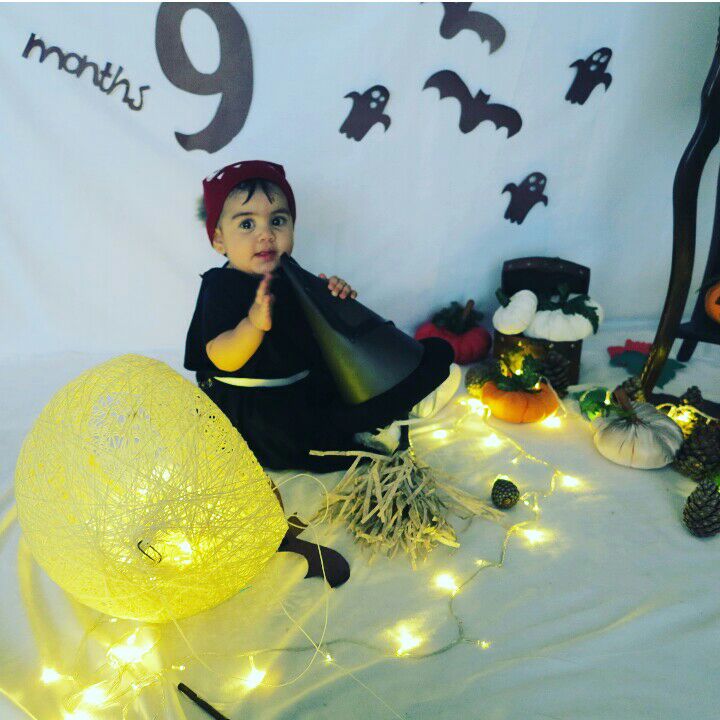 جشن هالووین کودک نهال سیاوشی