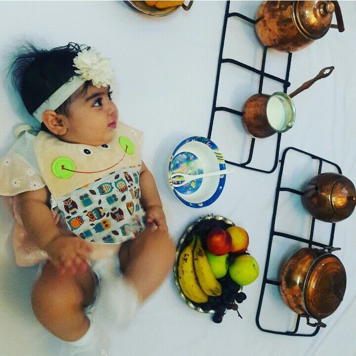 شروع غذای کمکی نهال سیاوشی