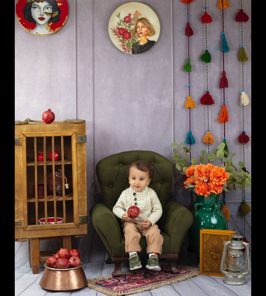 شب یلدا کودک هوراد عباسی جوان