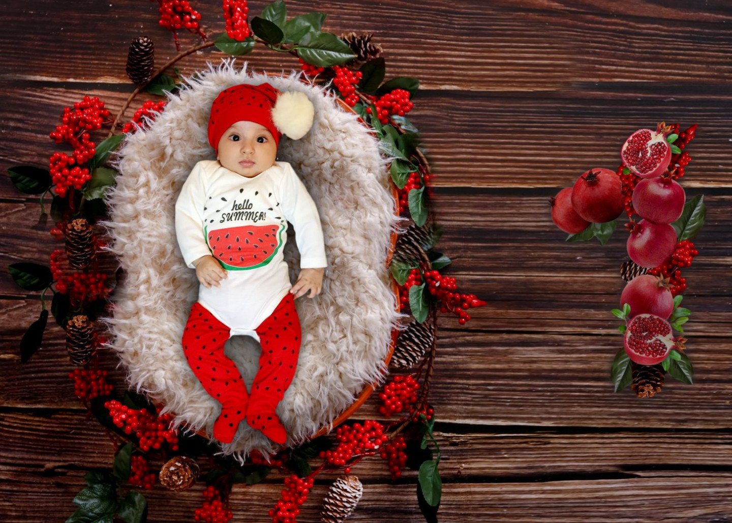 یک ماهگی نوزاد هوراد عباسی جوان