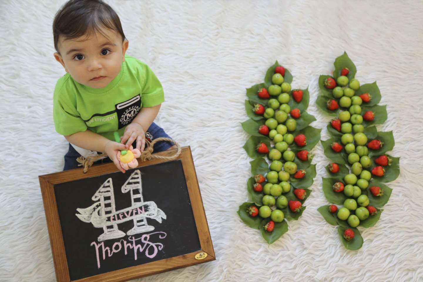 یازده ماهگی نوزاد شهسام شریفی