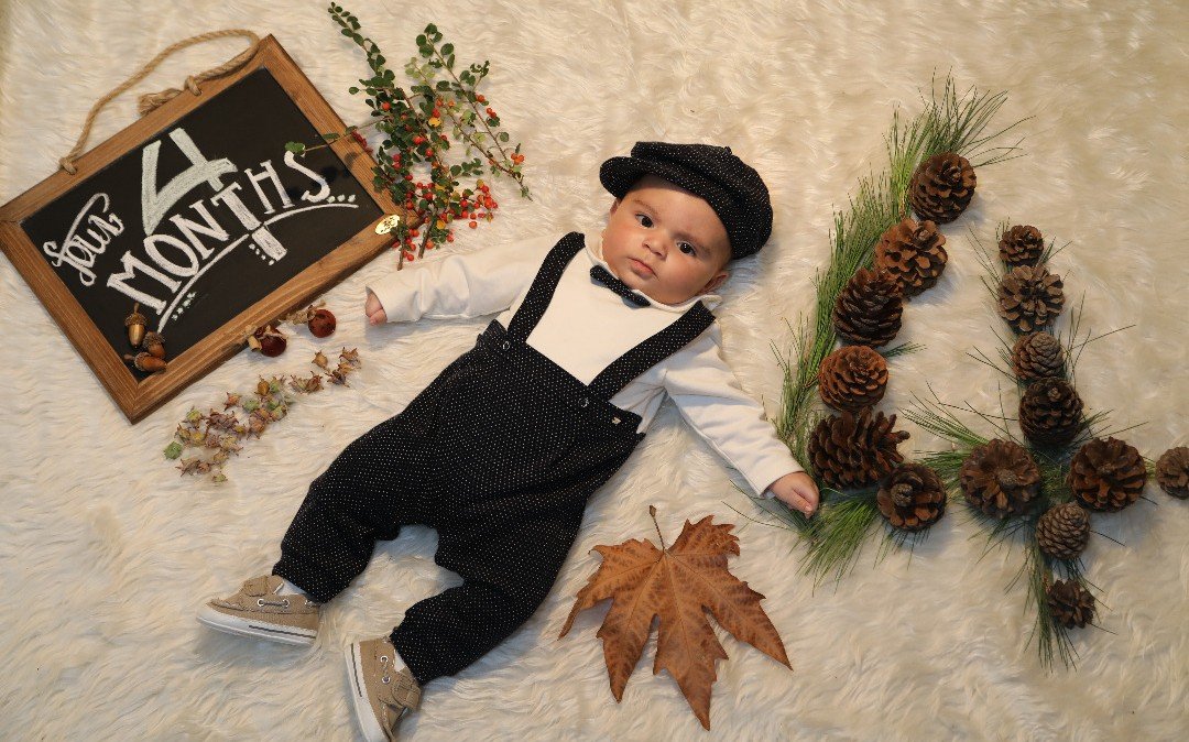 چهار ماهگی نوزاد شهسام شریفی