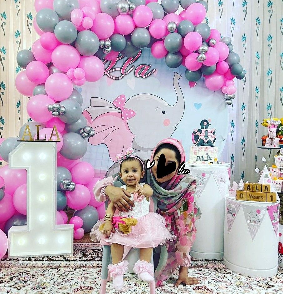 تولد یک سالگی کودک آلا کشاورز