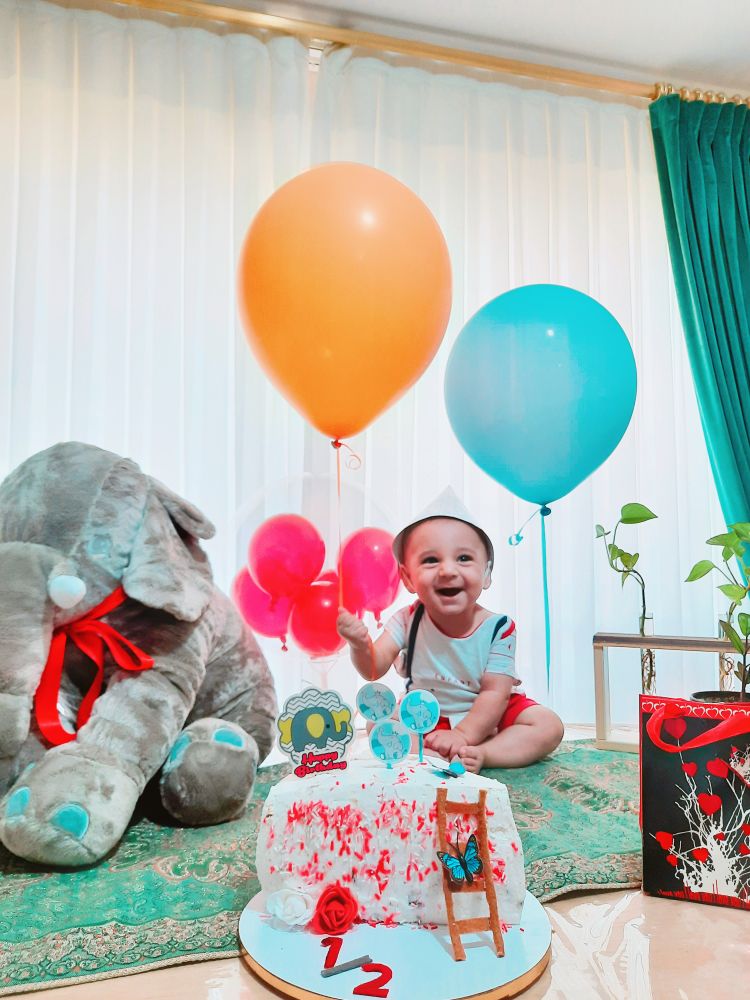 شش ماهگی نوزاد محمد صدرا جمالی