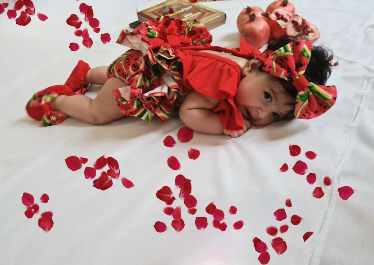 سه ماهگی نوزاد روژدا گودرزی