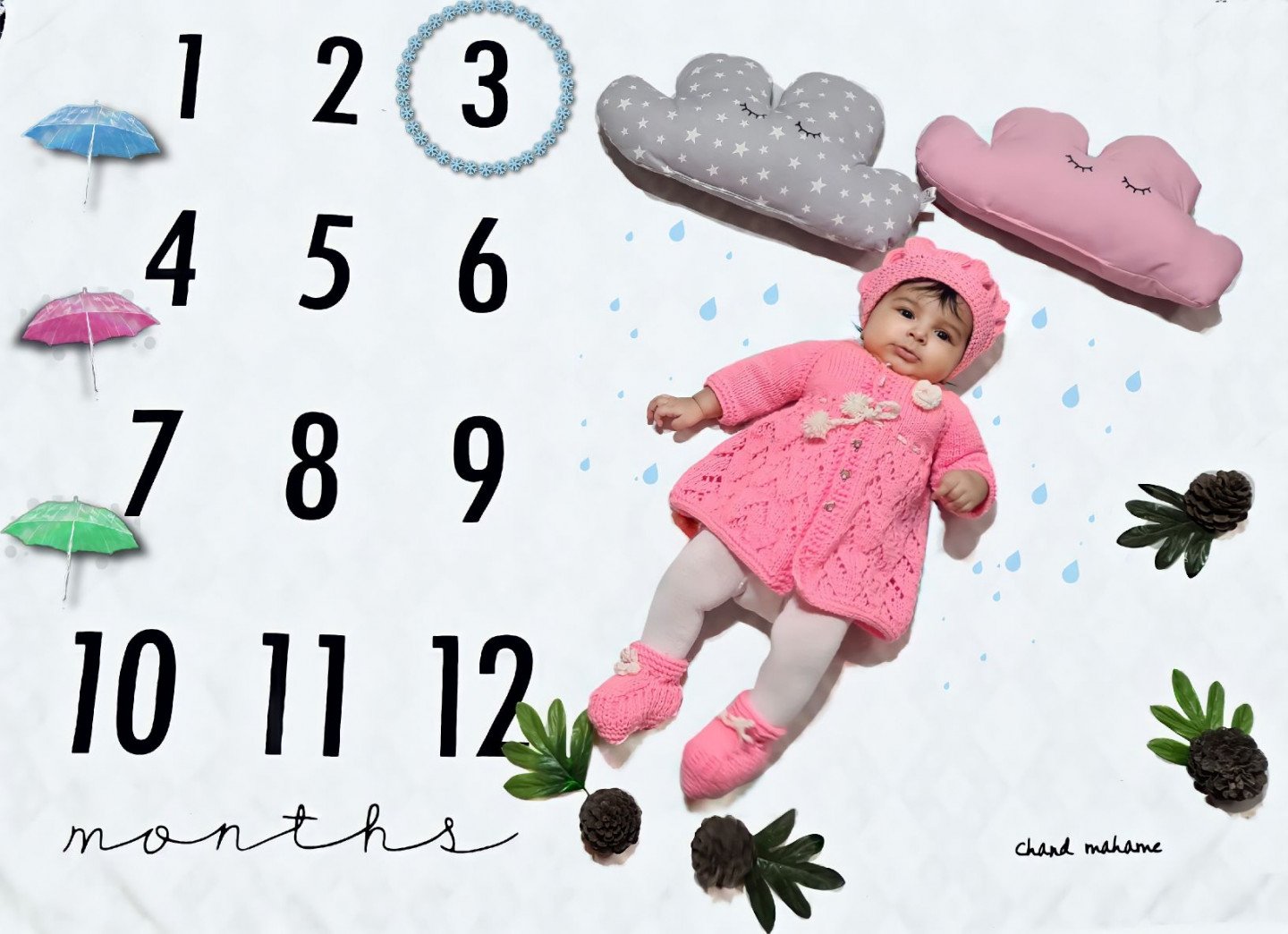 سه ماهگی نوزاد روژدا گودرزی