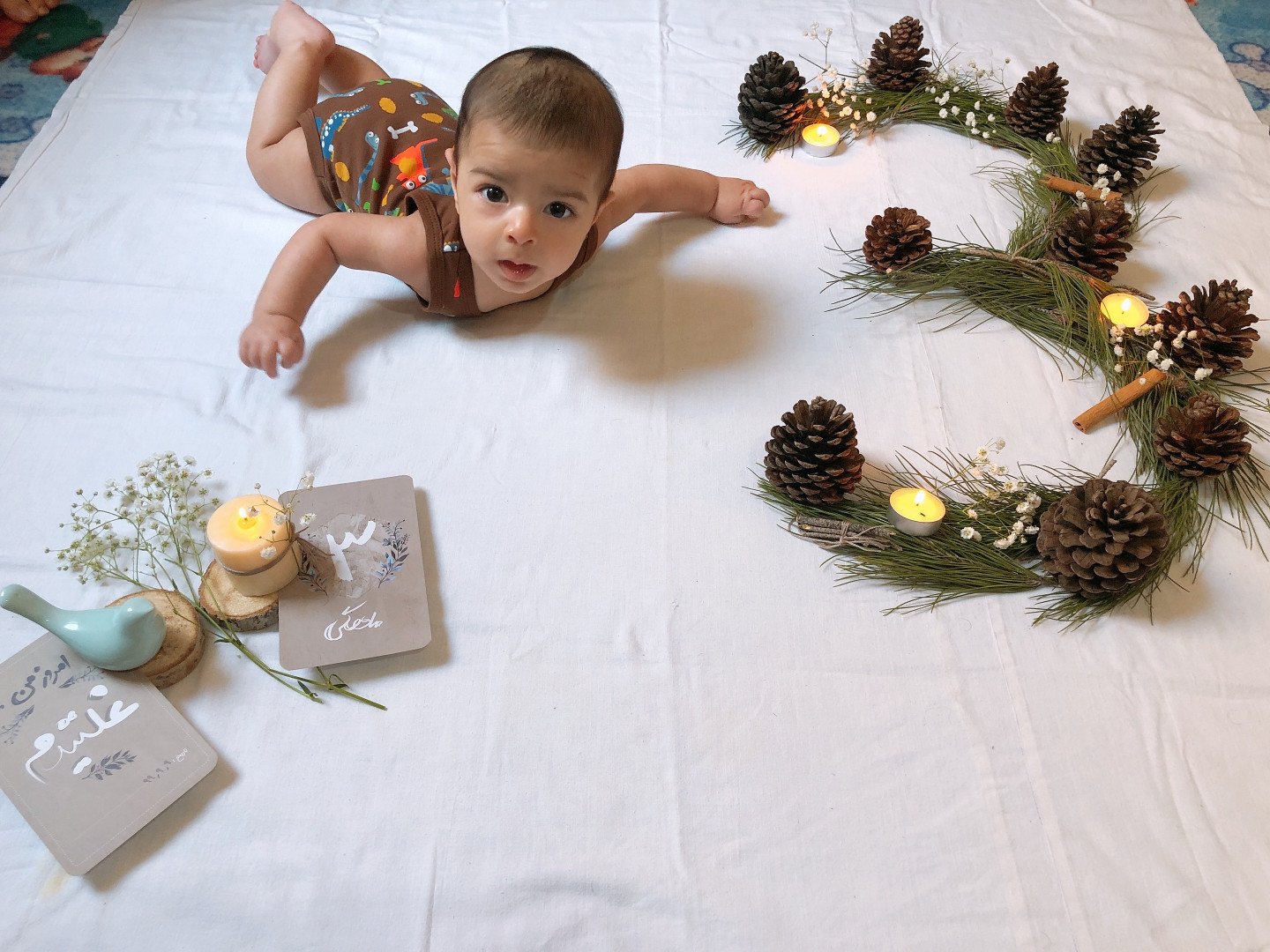 تم عکس پاییزی نوزاد سام پورزال