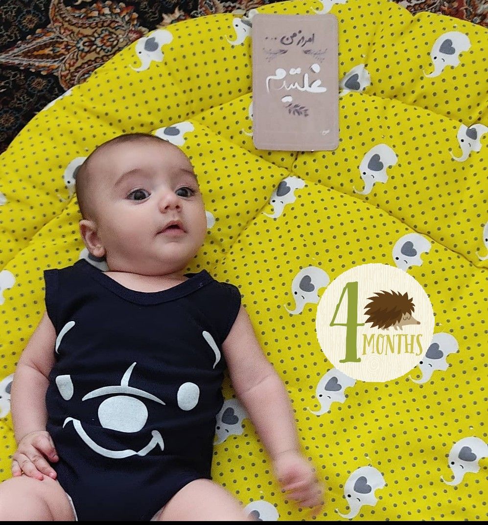 غلتیدن نوزاد کیان وهاب زاده