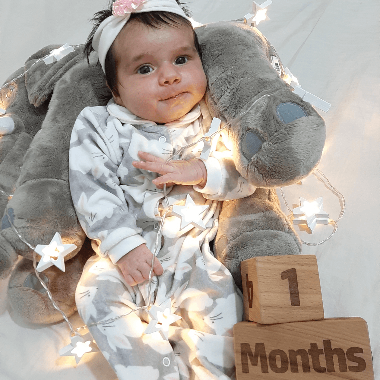 یک ماهگی نوزاد آریسا بهروج