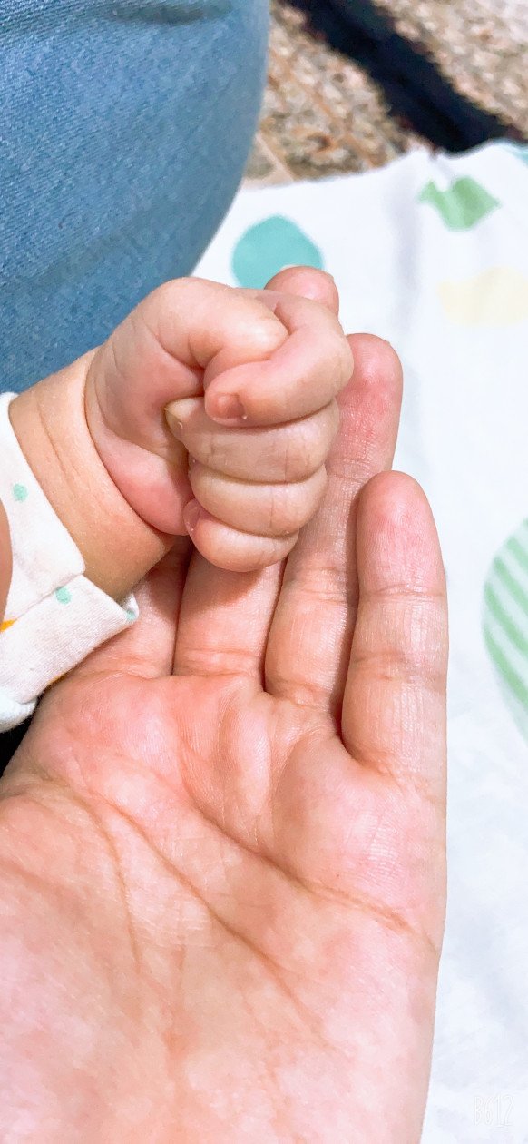 اثر  دست نوزاد ویهان یاراحمدی