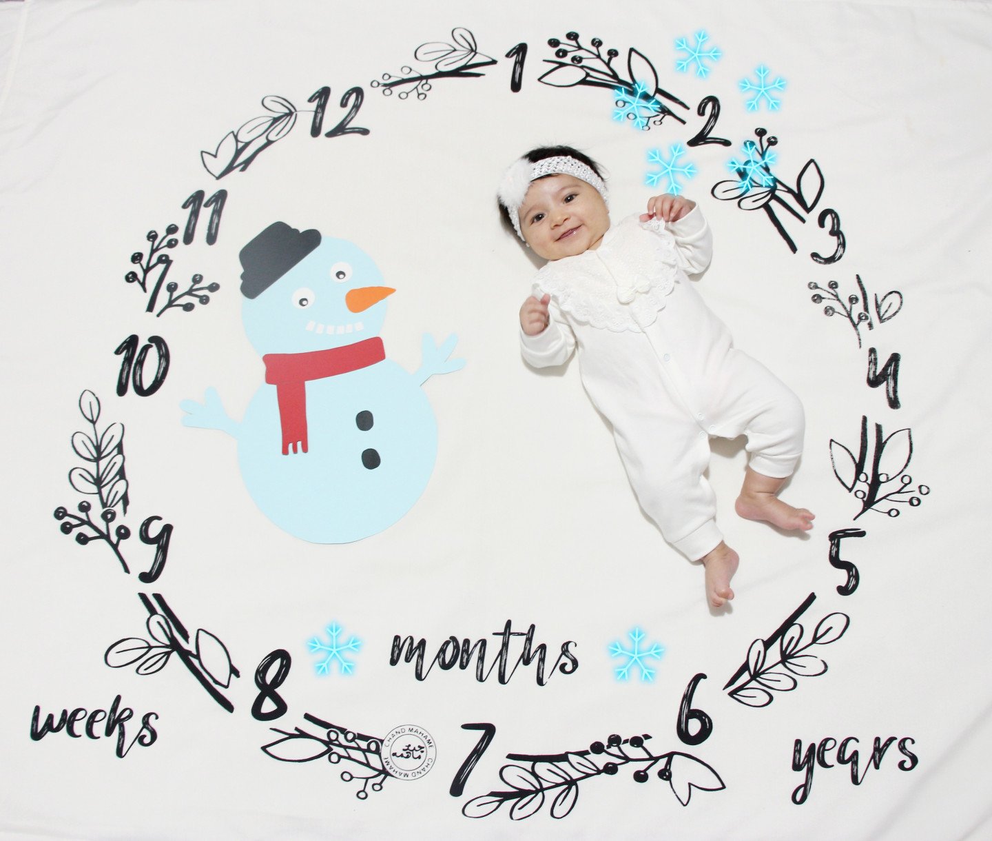 دو ماهگی نوزاد حسنا مهرعلی