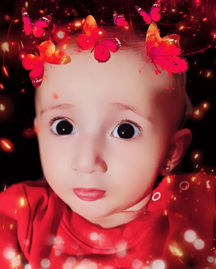 تم عکس زمستانی نوزاد سَرمین صالحی نژاد