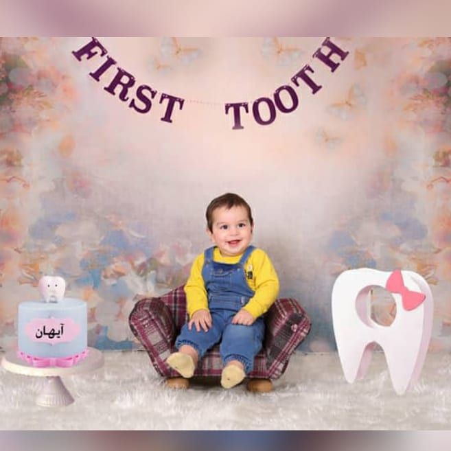 تم عکس زمستانی نوزاد آیهان یدالهی