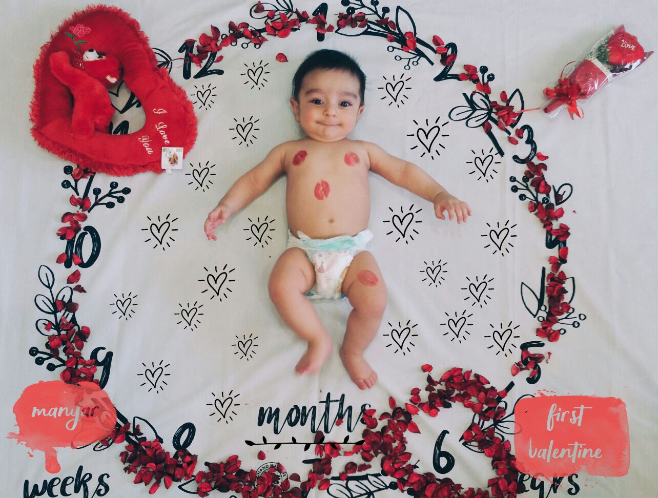 جشن ولنتاین کودک مانیار مهتر حاجی