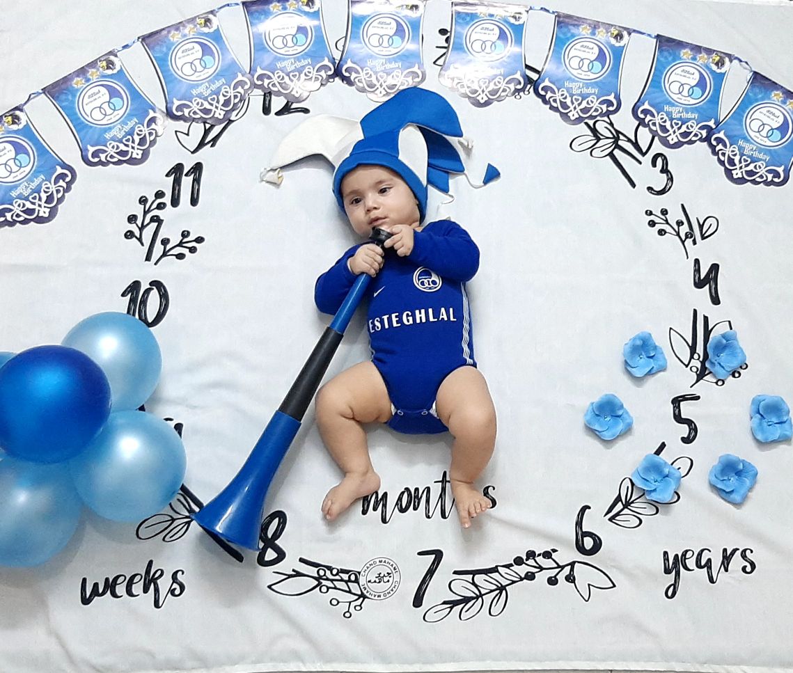 پنج ماهگی نوزاد نیهاد فتحی