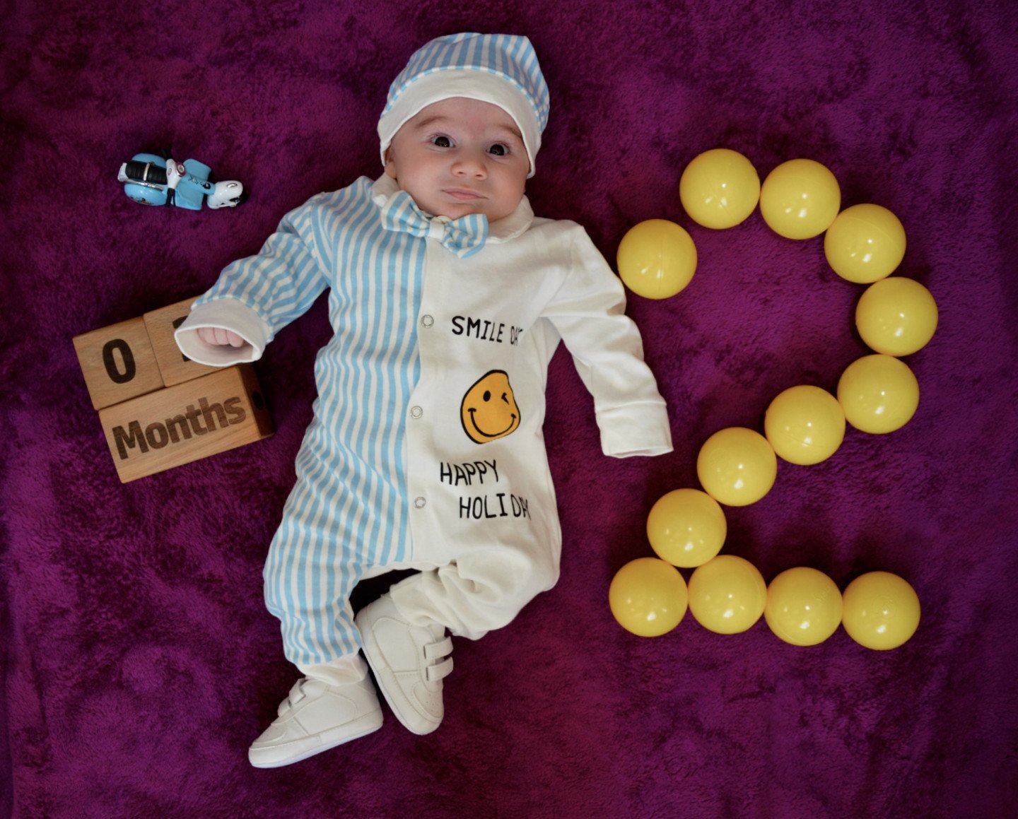 دو ماهگی نوزاد آدرین بوستانی