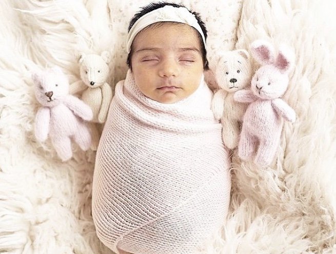 تم عکس زمستانی نوزاد آرتميس براتيان