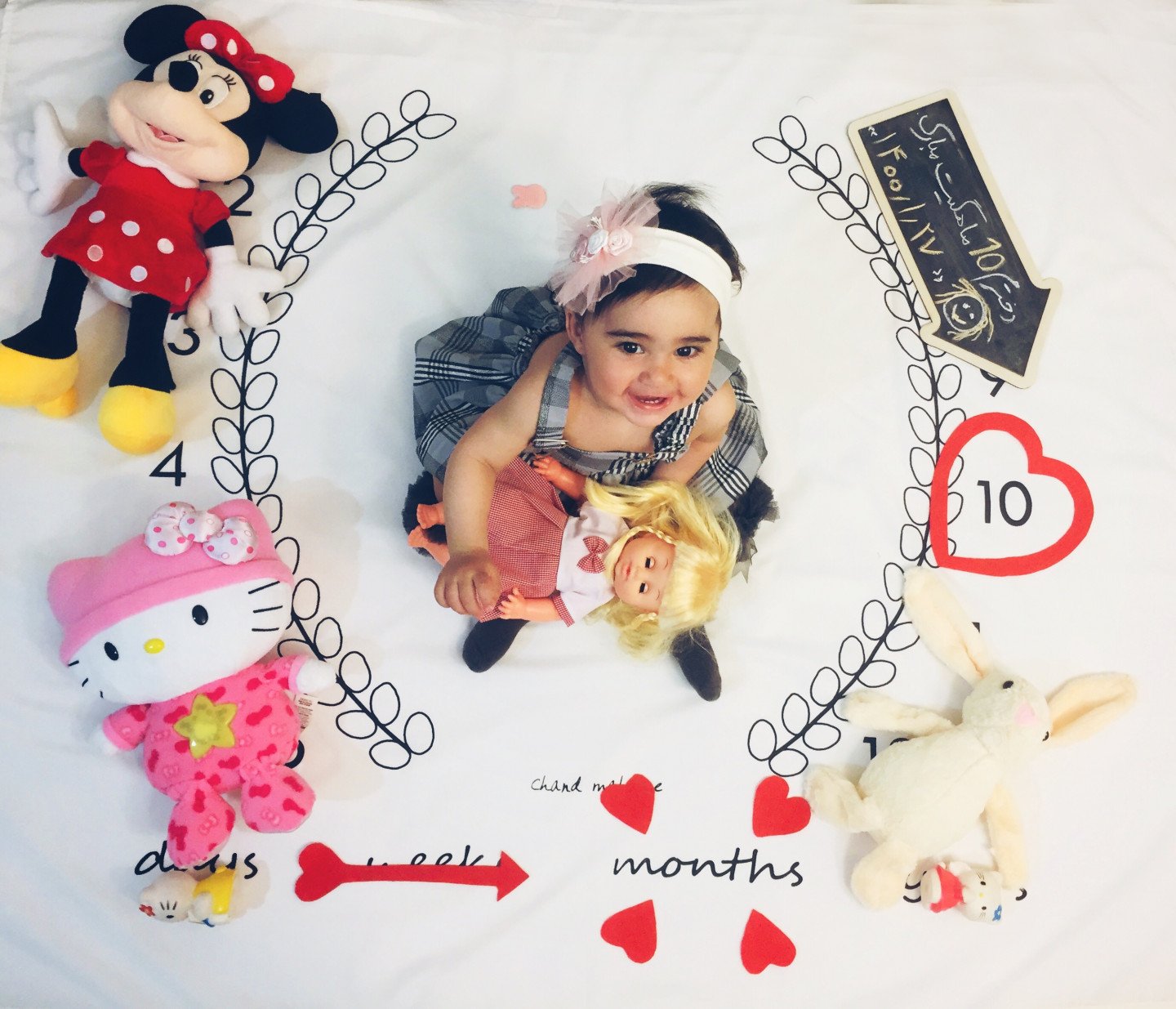 ده ماهگی نوزاد دلوین قربانی