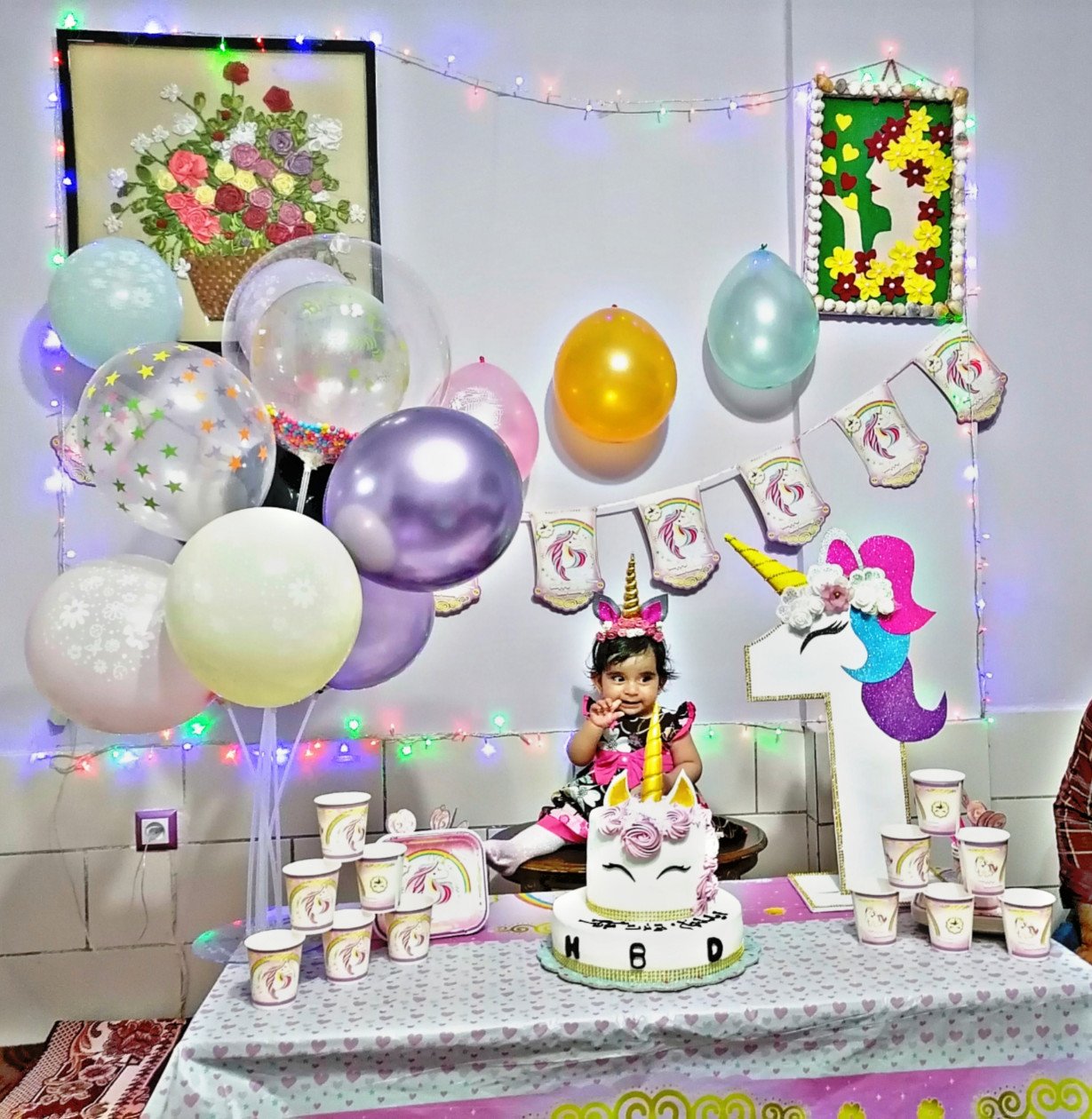 یازده ماهگی نوزاد ایلماه کاظمی