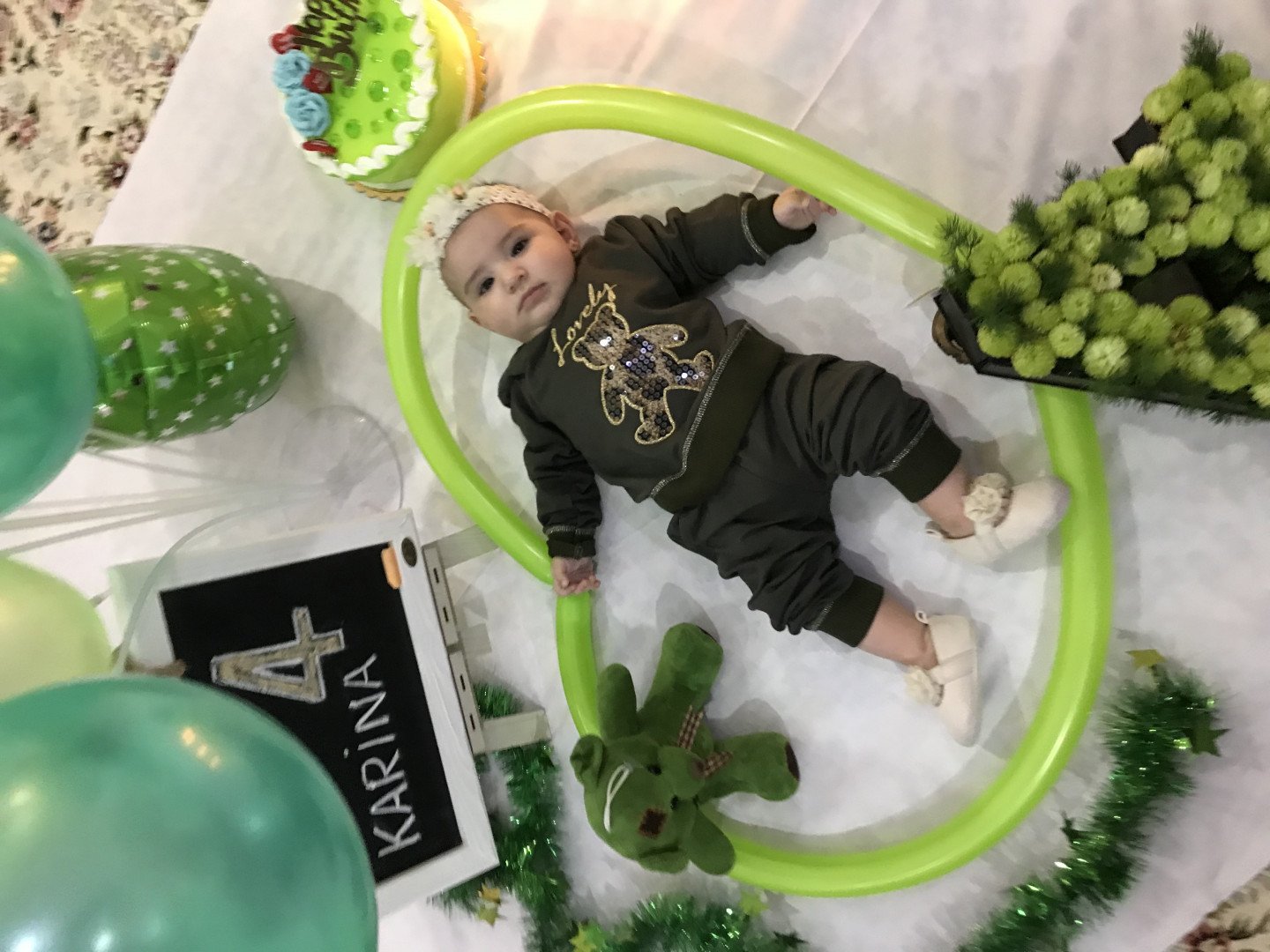 چهار ماهگی نوزاد کارینا روشنی