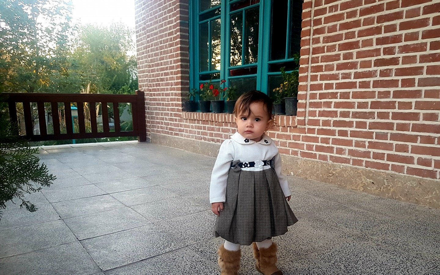 شانزده ماهگی کودک ارغوان رجبلو