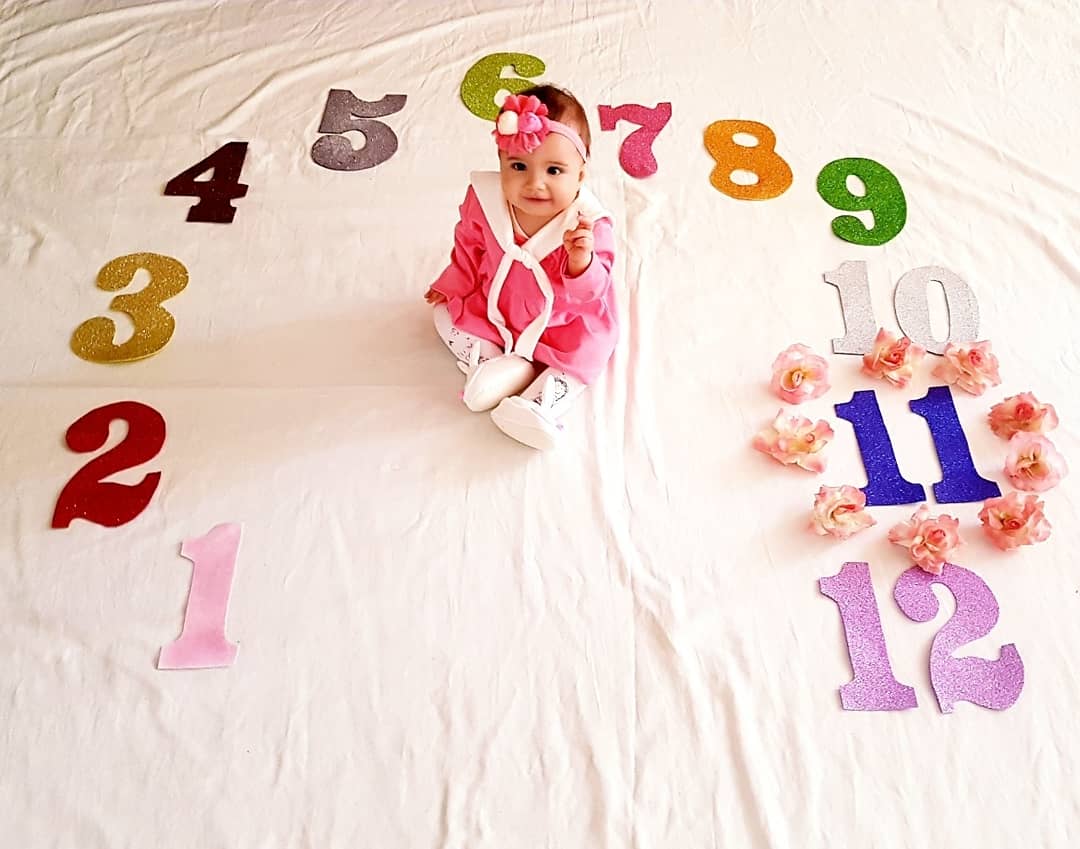 یازده ماهگی نوزاد ارغوان رجبلو