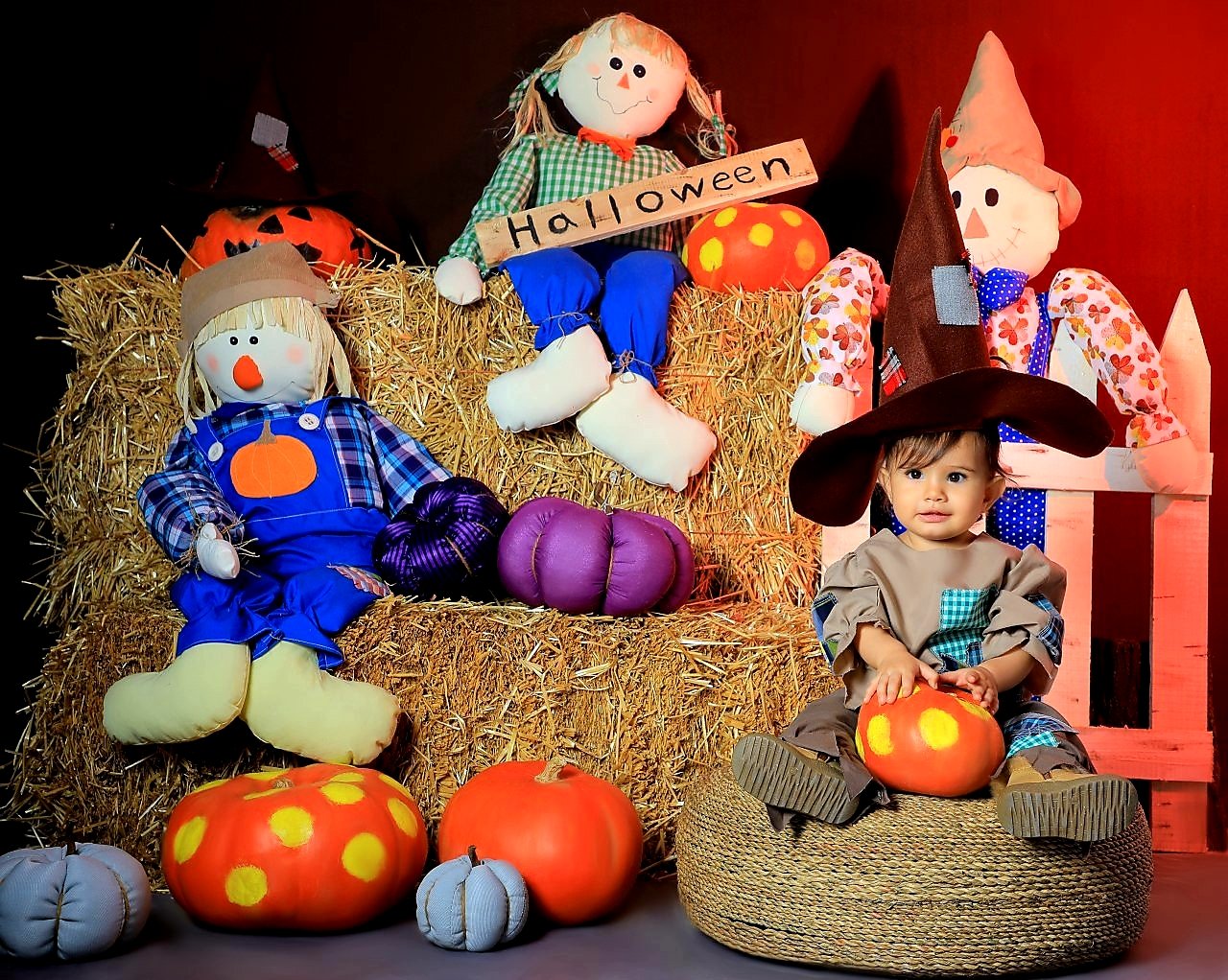 جشن هالووین کودک ارغوان رجبلو