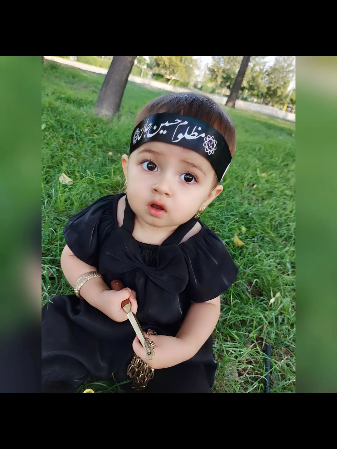 عکس محرم کودک نورا عزیزی