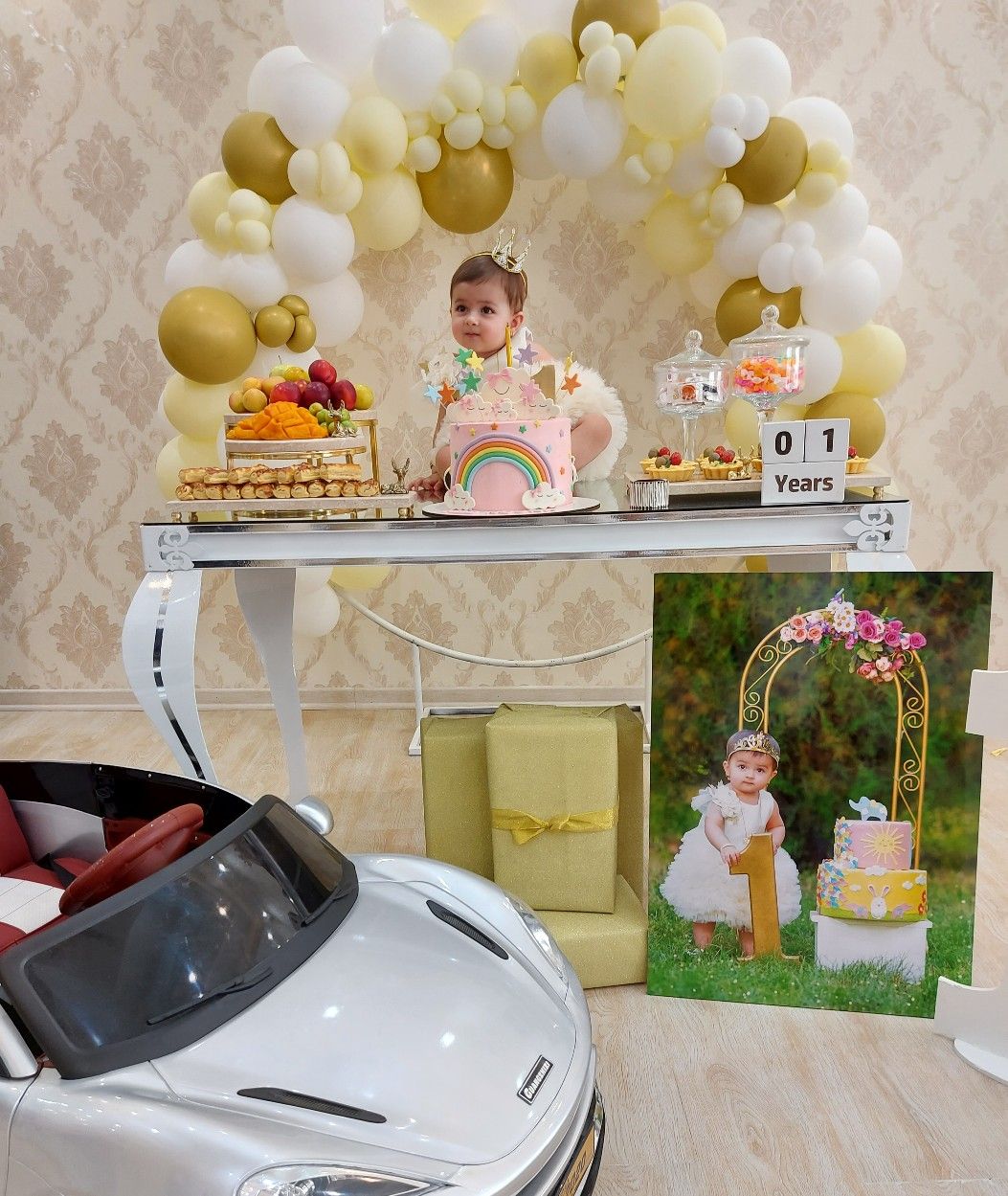 تولد یک سالگی کودک نورا عزیزی