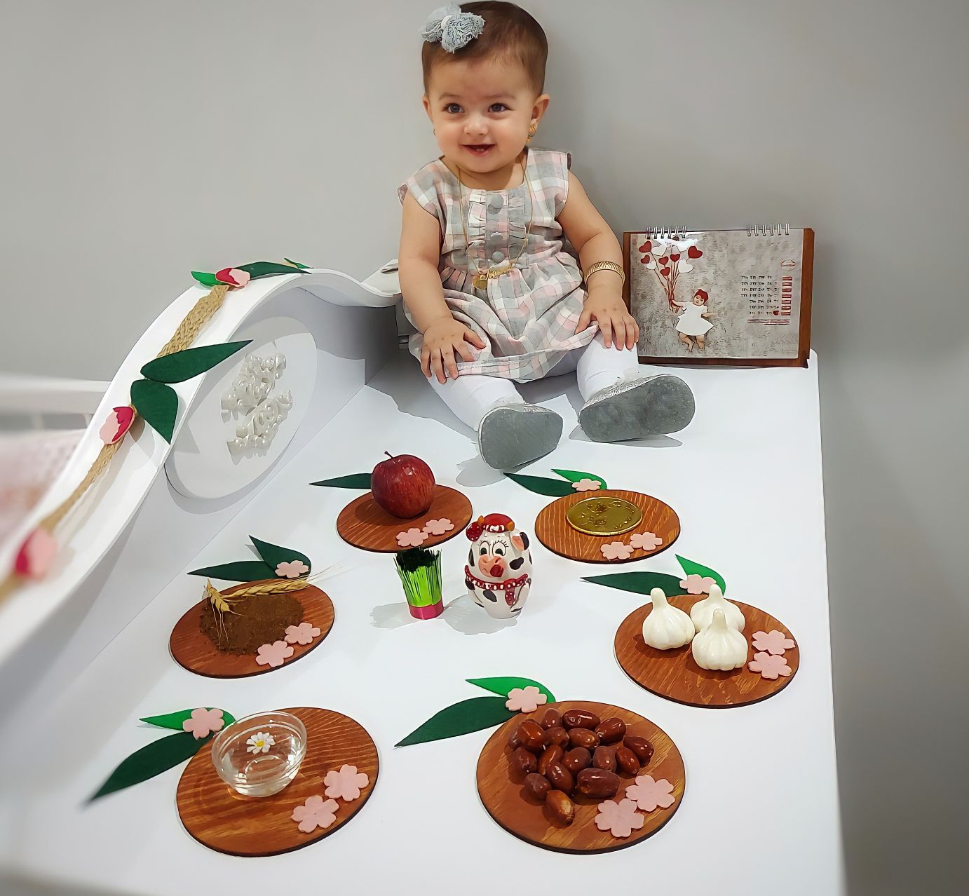 هشت ماهگی نوزاد نورا عزیزی