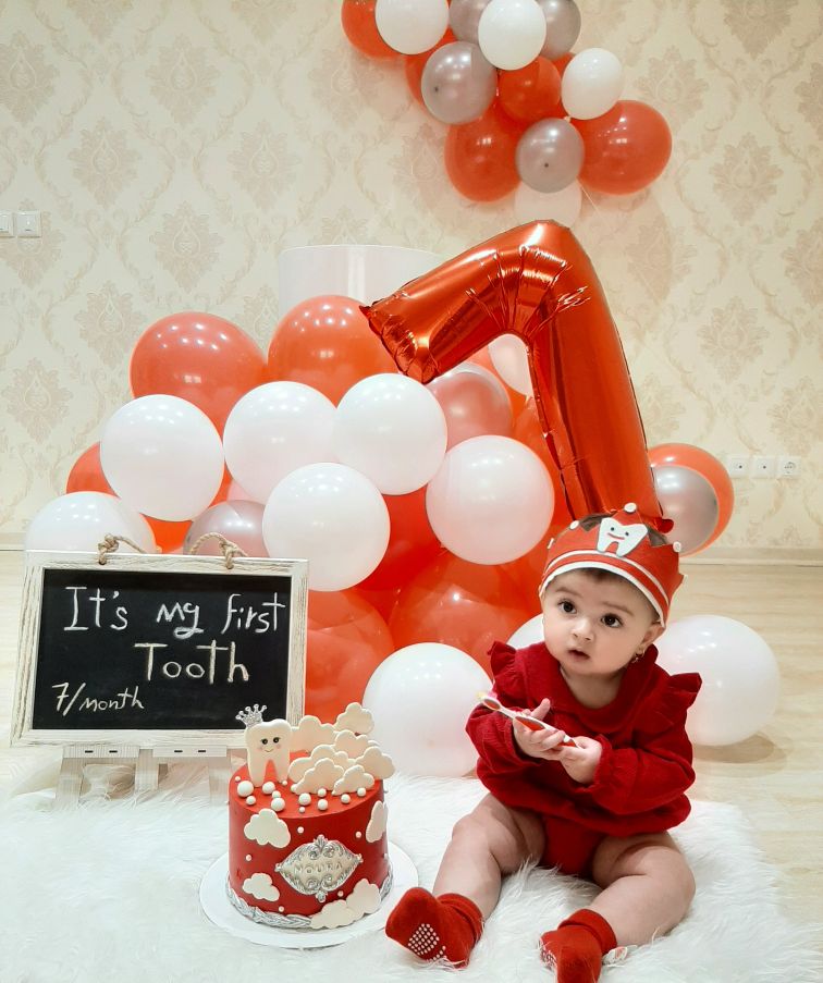 جشن دندونی نوزاد نورا عزیزی