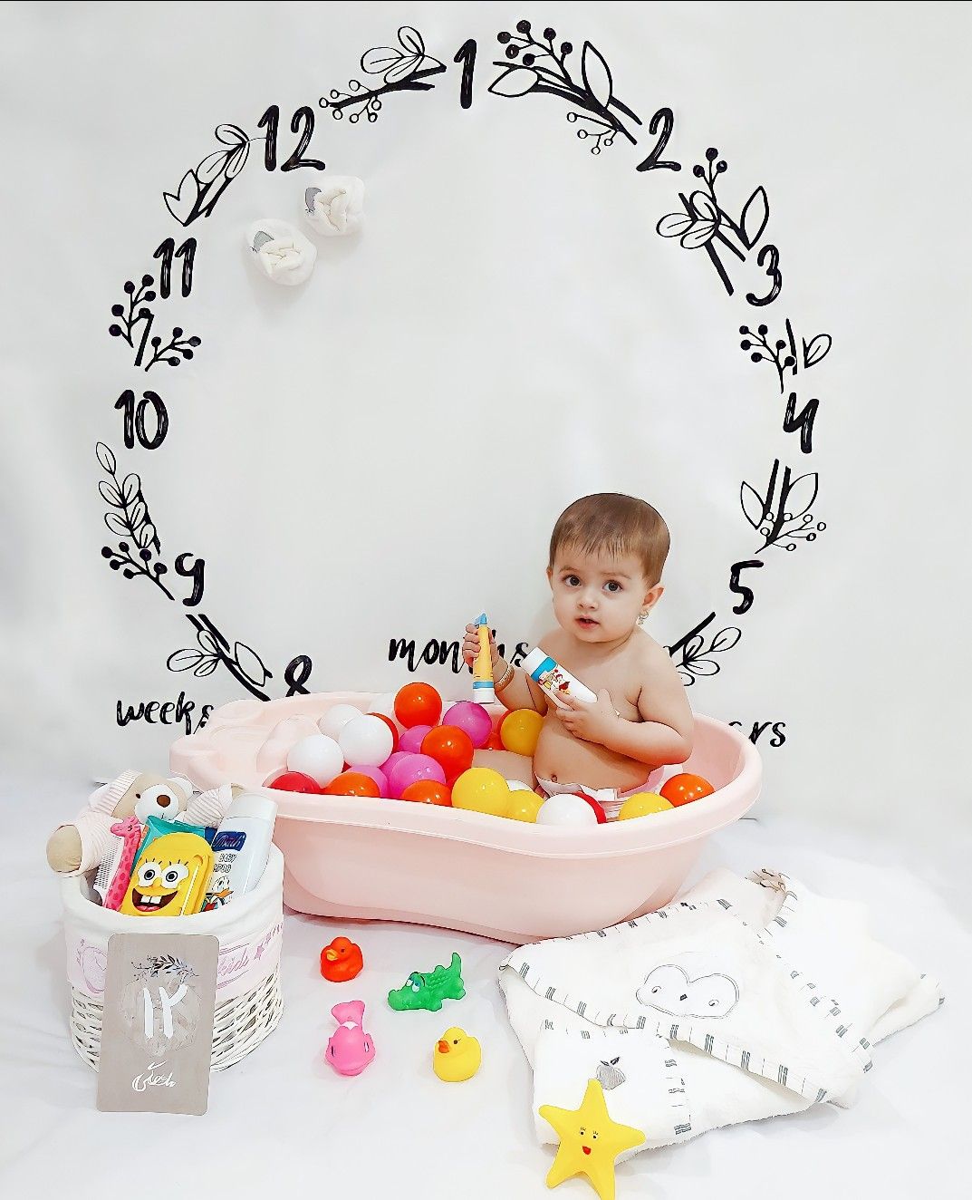 دوازده ماهگی نوزاد نورا عزیزی