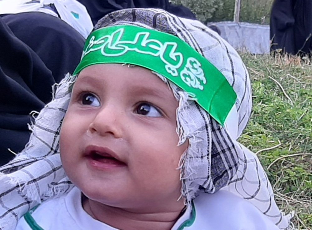 ده ماهگی نوزاد سیدعلی حسینی نژاد