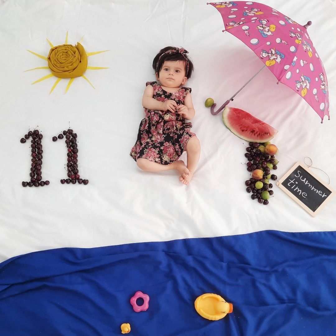 یازده ماهگی نوزاد آیرین اسماعیلی