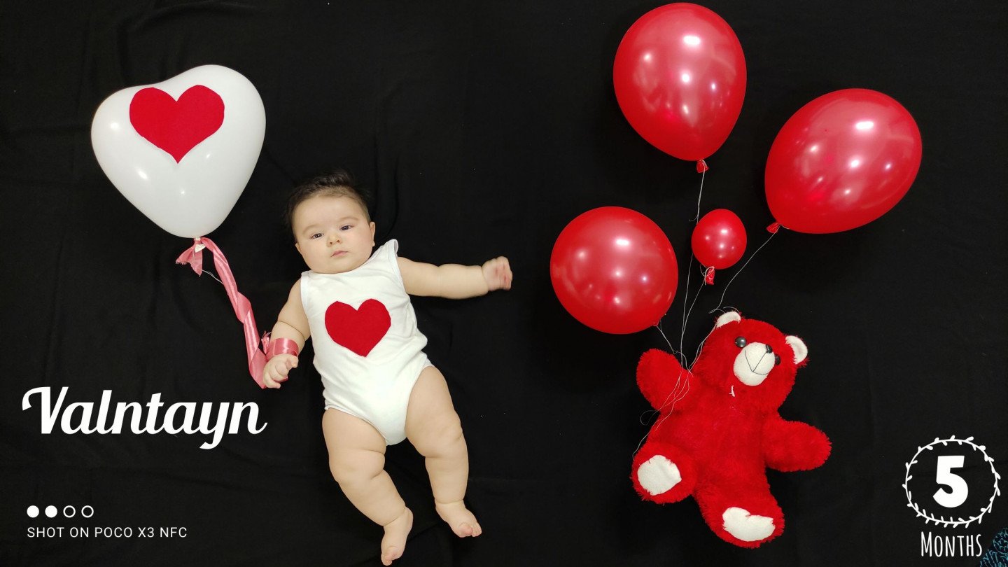 جشن ولنتاین کودک رایان معینی