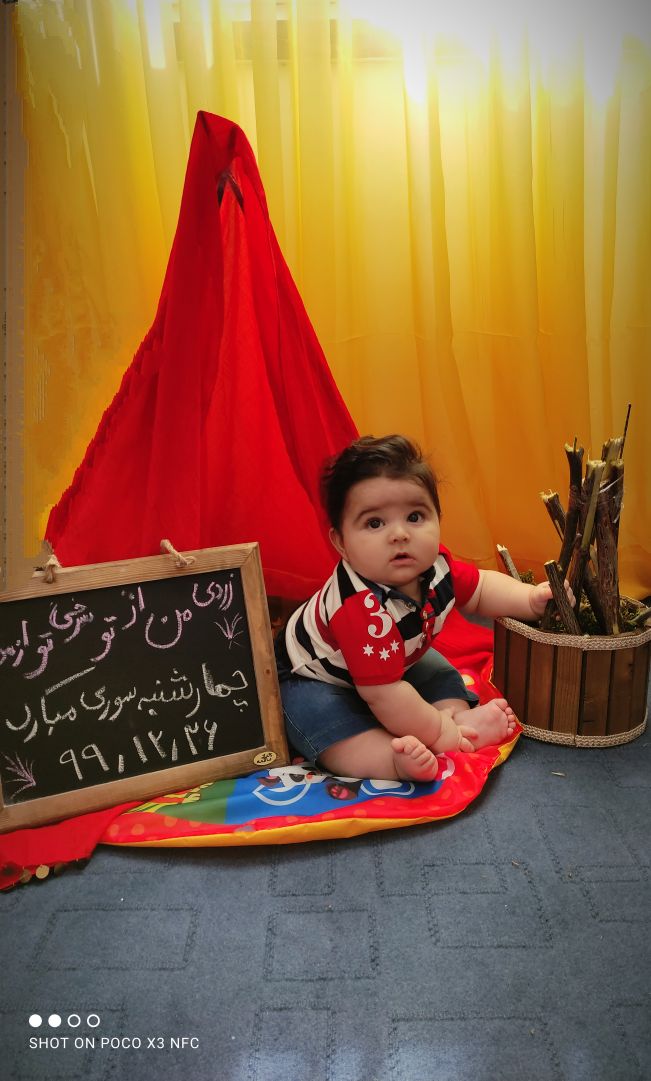 شش ماهگی نوزاد رایان معینی