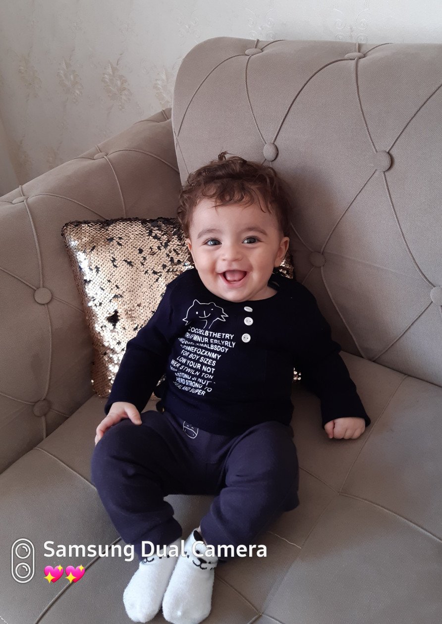 پنج ماهگی نوزاد امیرحسام پورقاسمی