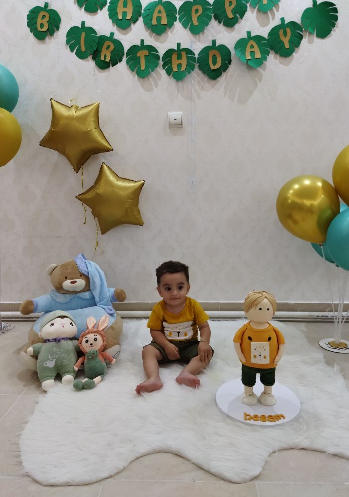 تم عکس تابستانی کودک امیرحسام پورقاسمی