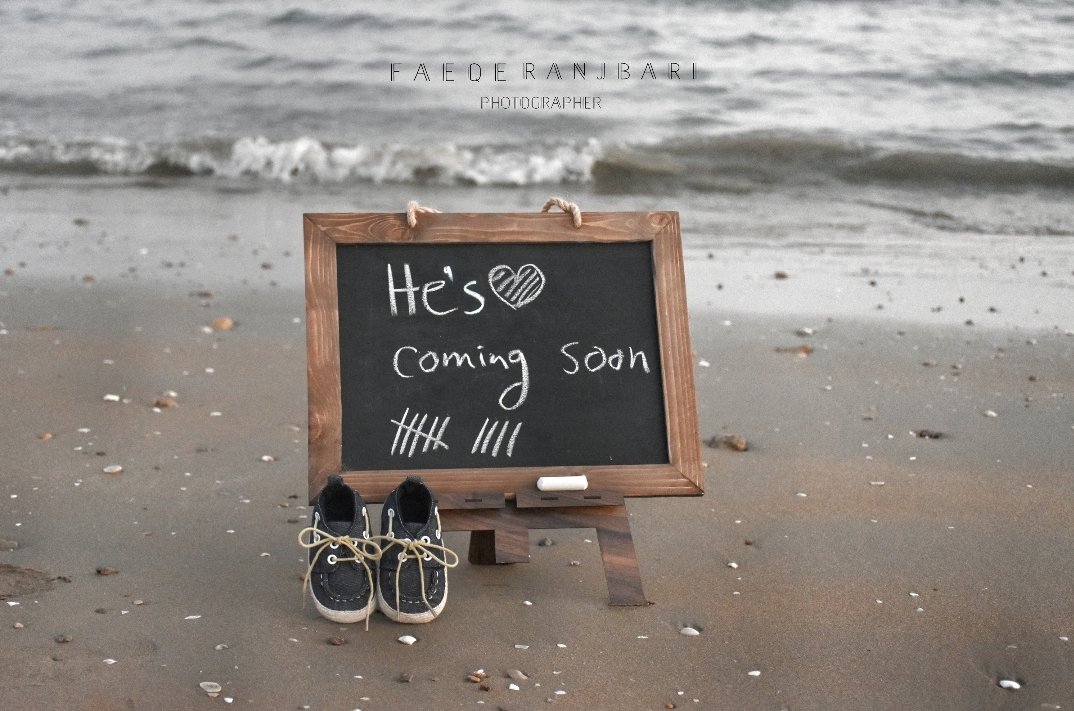 ماه نهم بارداری مهدیار احمدی