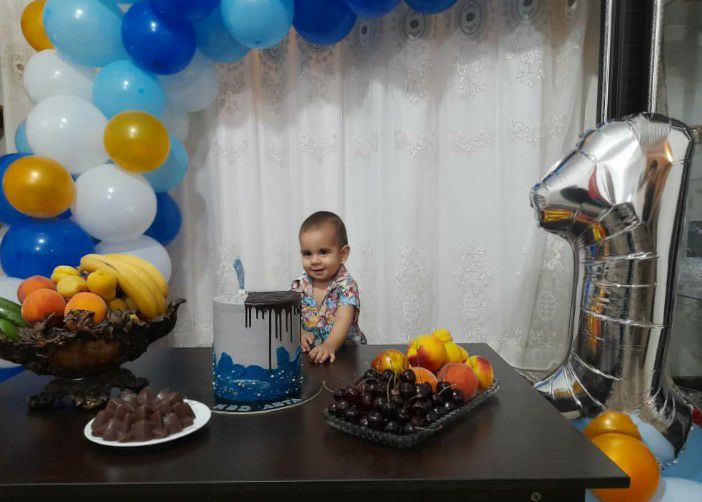 تولد یک سالگی کودک آرتا سلیمانی پورلک