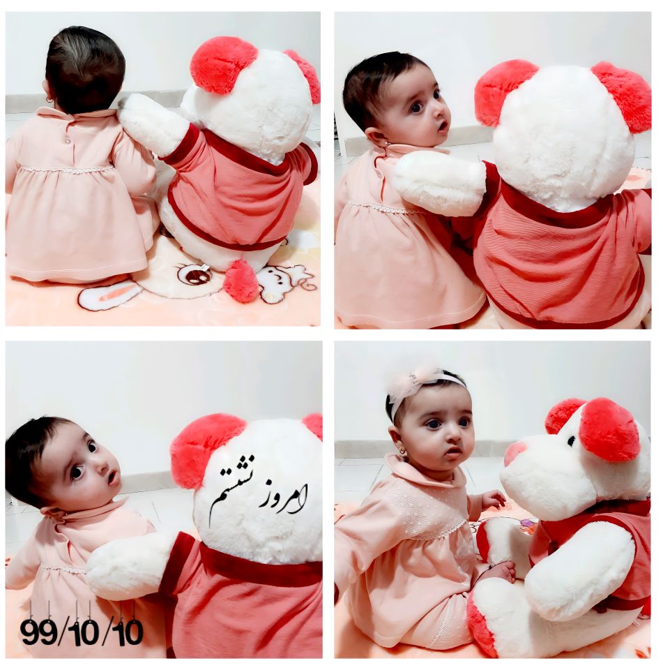 پنج ماهگی نوزاد بارانا امیری اشکذری