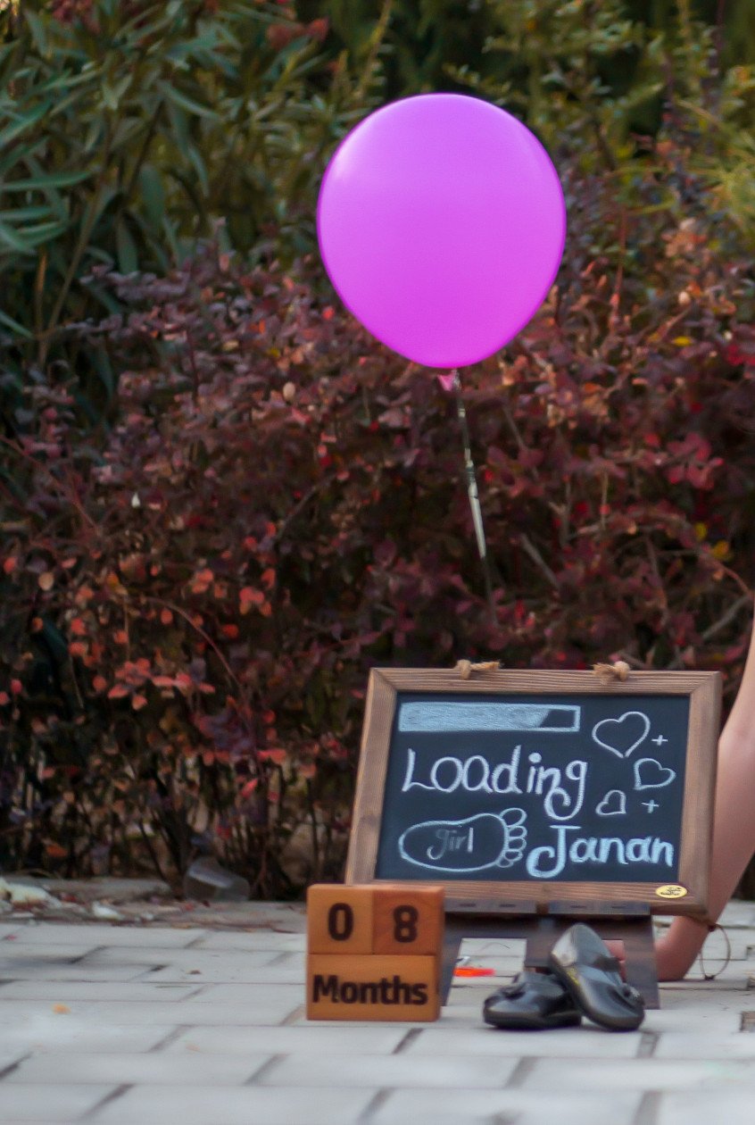 ماه نهم بارداری جانان قرائی نژاد