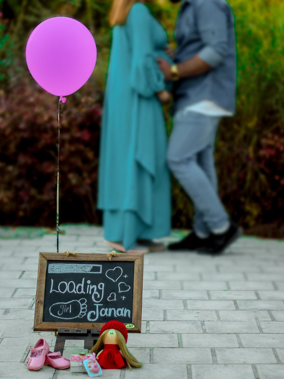 بارداری جانان قرائی نژاد