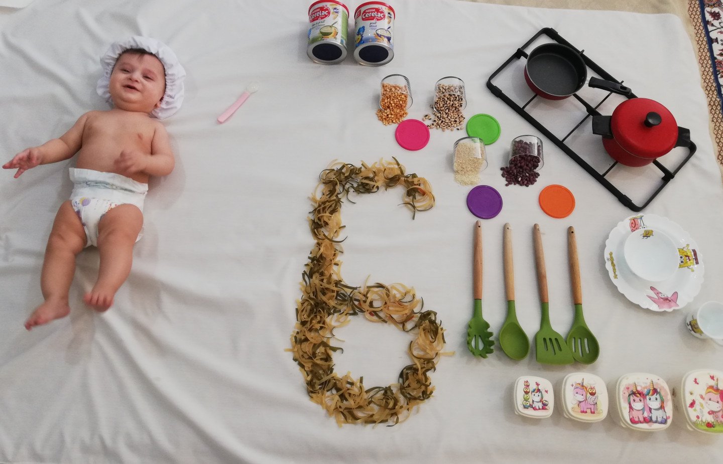 شش ماهگی نوزاد امیر علی چوگان باز