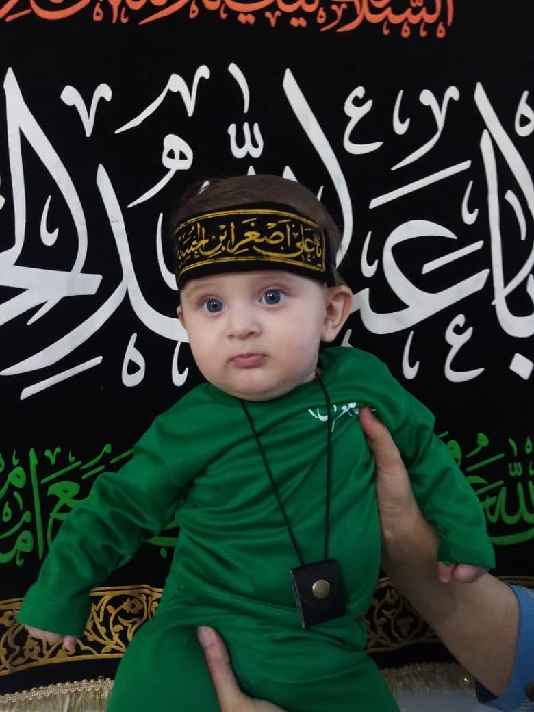 عکس محرم کودک امیر علی چوگان باز