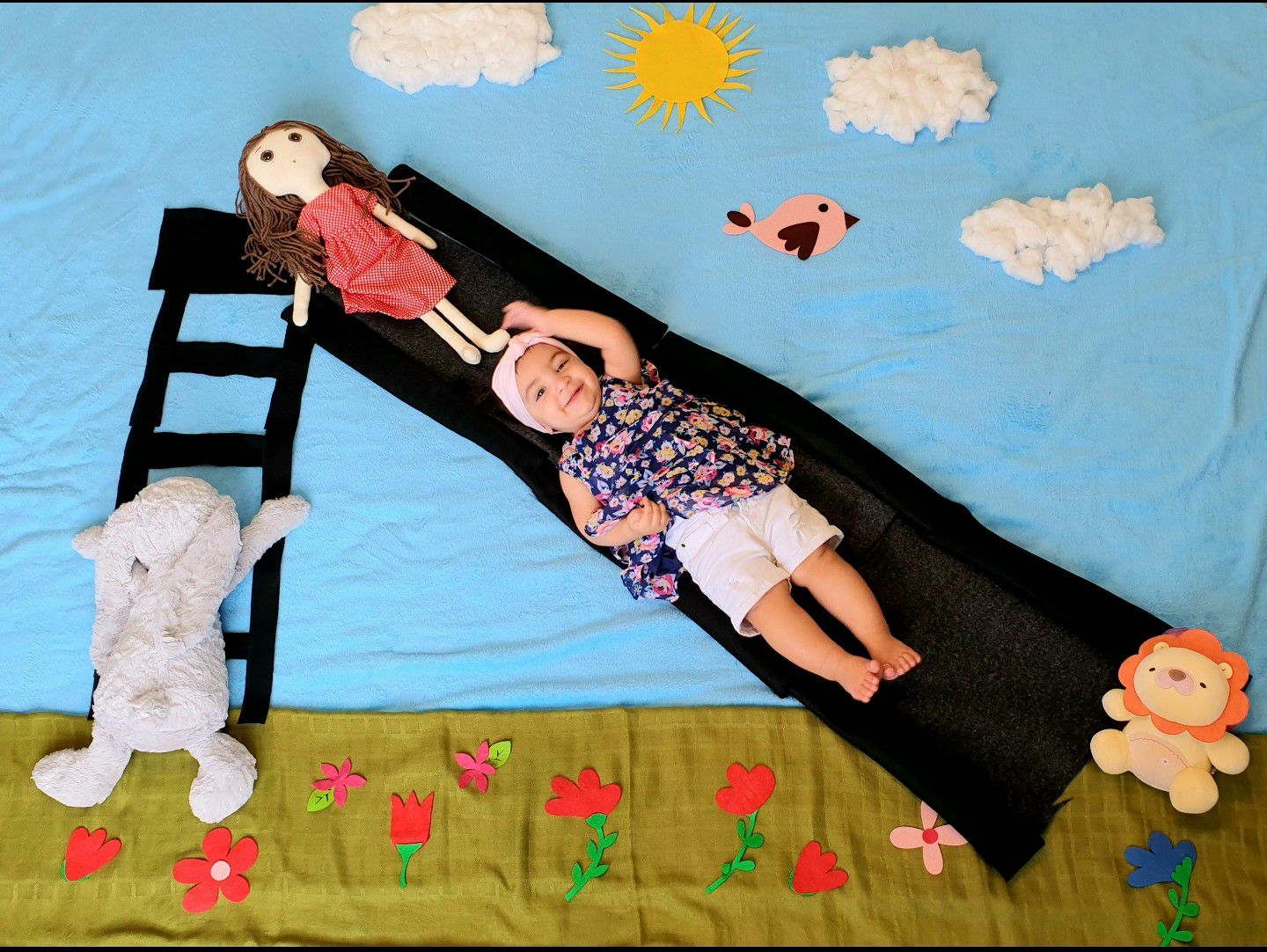 تم عکس تابستانی کودک لاوین سلیمیان