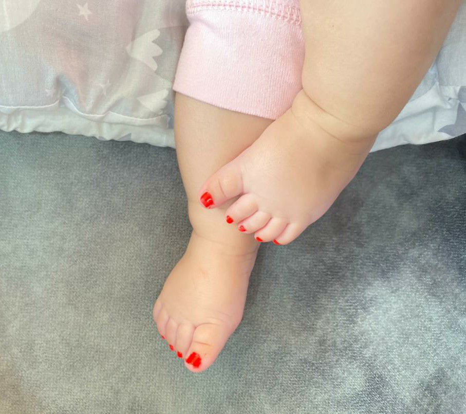 اثر پای نوزاد لاوین سلیمیان